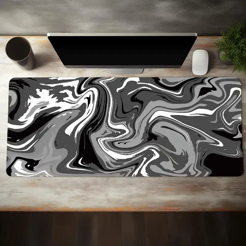 Abstract Mouse Pad Summer Gifts, 1 Count Office Accessories Mouse Mat, Non-slip Thickened Keyboard and Mouse Pad, Desk Gaming...