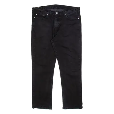 LEVI'S 514 Jeans Mens Black Slim Straight W38 L32