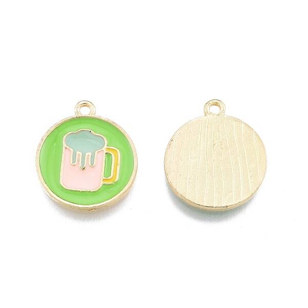 Alloy Enamel Pendants