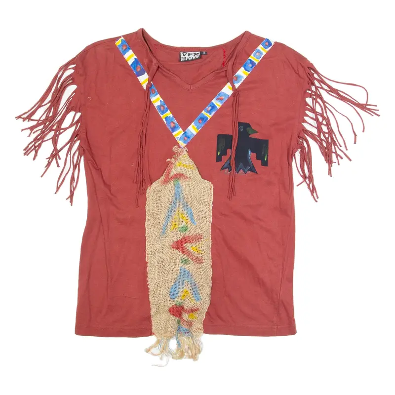 YES OR NO Womens Top Brown S