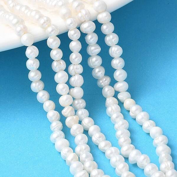 Natural Cultured Freshwater Pearl Beads Strands