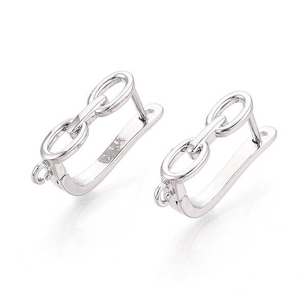 Brass Hoop Earring Findings