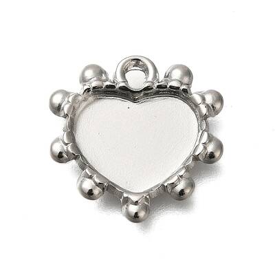 304 Stainless Steel Pendant Cabochon Settings