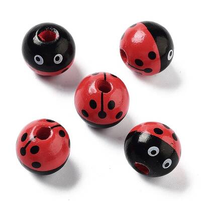 Wood European Beads
