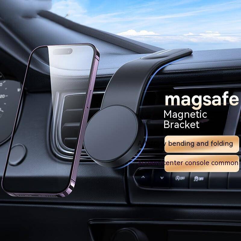 Magnetic Car Dash Mount Wireless Charger For Mobile Devices 15W Mobile Phone Charging Holder