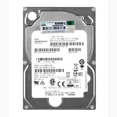 872285-002 HP 1.2TB 12Gb/s SAS 10000 2.5-inch Hard Drive