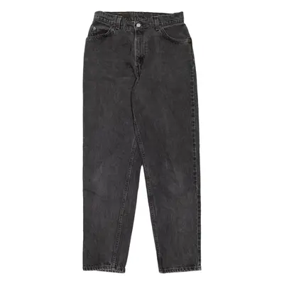 LEVI'S 15951 Orange Tab Womens Jeans Black Regular Mom 90s W28 L29