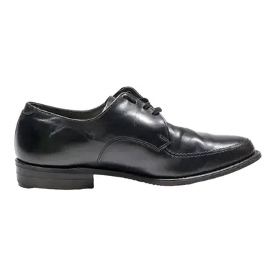GOOD YEAR Derby Shoes Black Leather Mens UK 8.5