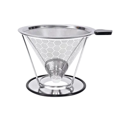 Pour Over Coffee Dripper Stainless Steel