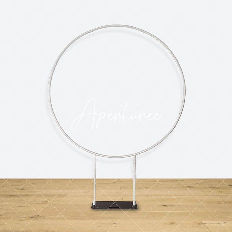 (7 Day Delivery | USA Only) Party & Hoop Balloon Circle Loop Flower Arch Photo Booth Backdrop Stand