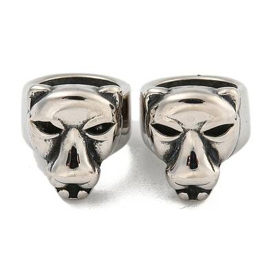 316 Surgical Stainless Steel Large Hole Beads