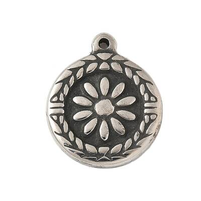 304 Stainless Steel Tibetan Style Pendants