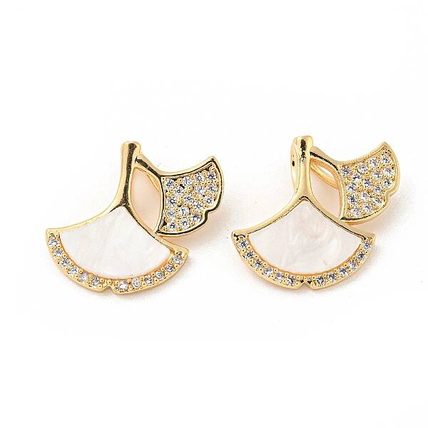 Brass Micro Pave Cubic Zirconia Pendants
