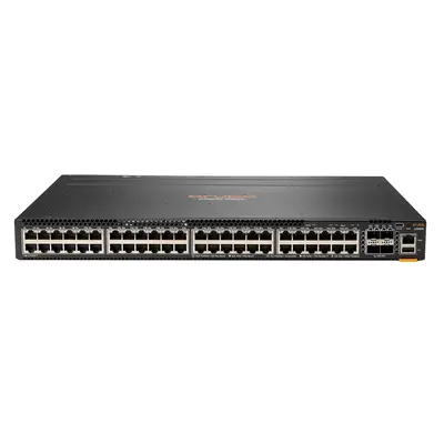 JL663AR HP Aruba CX 6300M Series 48 x 1000Base-T RJ-45 and 4 x 50GbE SFP56 Ports Layer 3 Managed Stackable Gigabit Ethernet N...
