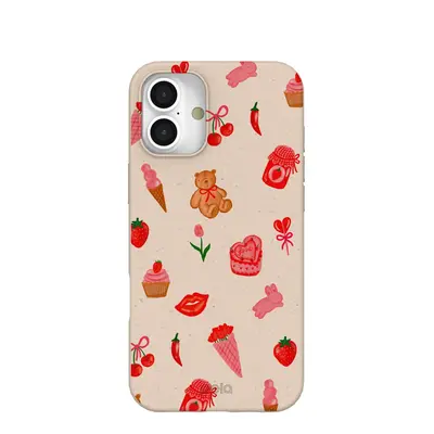 Seashell Iconic Love iPhone 16 Plus Case