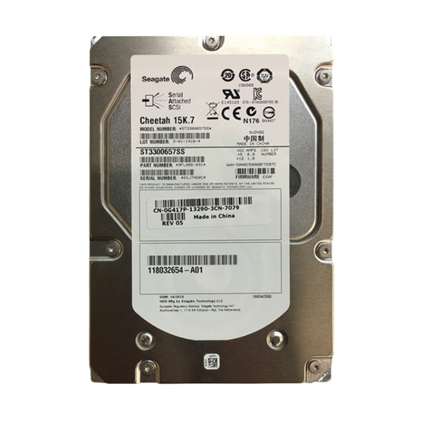 G417P Dell 300GB 3Gb/s SAS 15000 3.5-inch 16MB Hard Drive