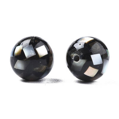 Natural Black Lip Shell Beads