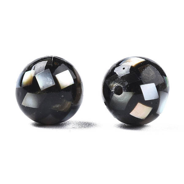 Natural Black Lip Shell Beads