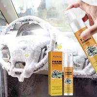 Car Interior Cleaning Kit, 1 Count Multipurpose Foam Cleaner & Rust Remover & Interior Care Cleaner, Car Interior Cleaning To...