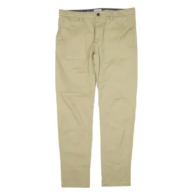 TIMBERLAND Chino Trousers Beige Slim Tapered Mens W34 L31