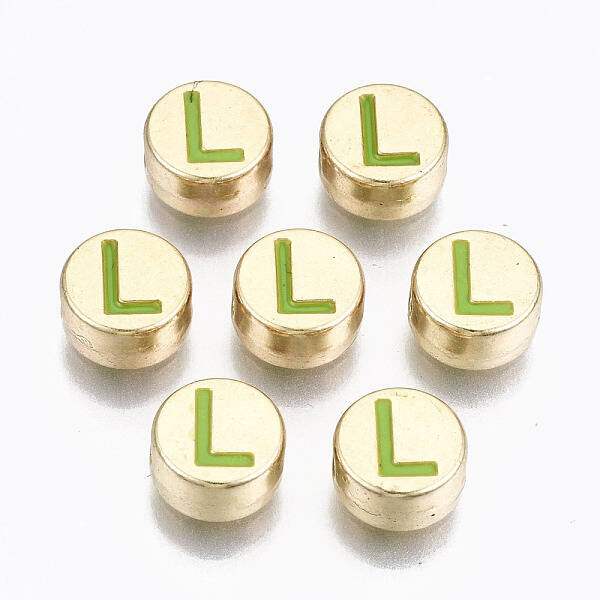 Alloy Enamel Beads