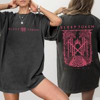 Sleep Token Silly Pullover  2 Sides T-Shirt, Trending Shirt For Sleep Token Tour, Gift for Men for Woman Casual Top for Unise...