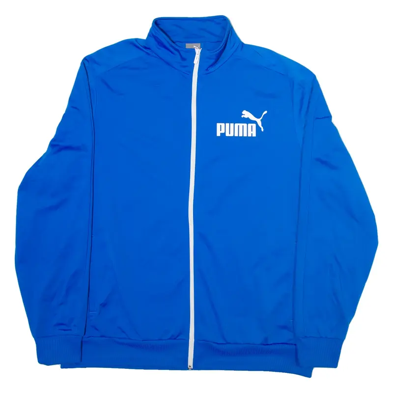 PUMA Mens Track Jacket Blue 2XL