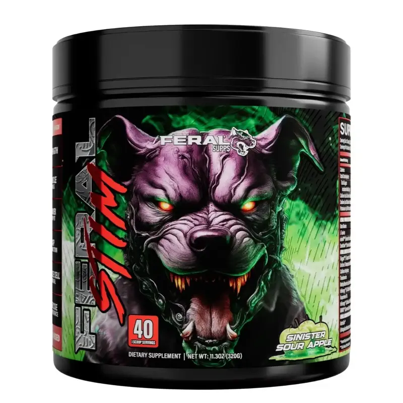 Feral Stim By Feral Supplements, High Stim Powdered Preworkout