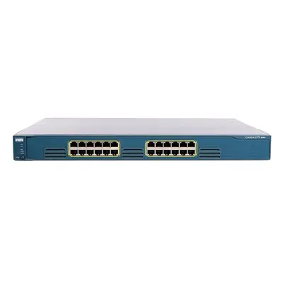 Cisco WS-C2970G-24T-E | Catalyst 2970 Series 2970G-24T 24 x RJ-45 Ports 10/100/1000Base-T + 4 x SFP Ports Layer 2 Managed 1U ...