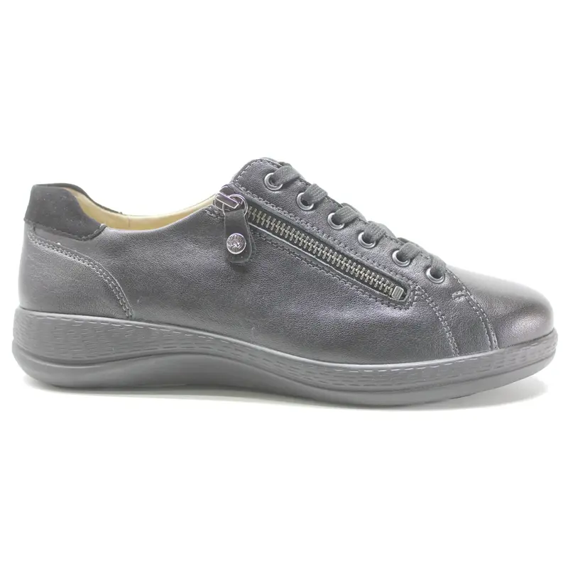 Fidelio Holiday Leather Women's Lace Up Shoes - Black - Size:US 8.5 Women