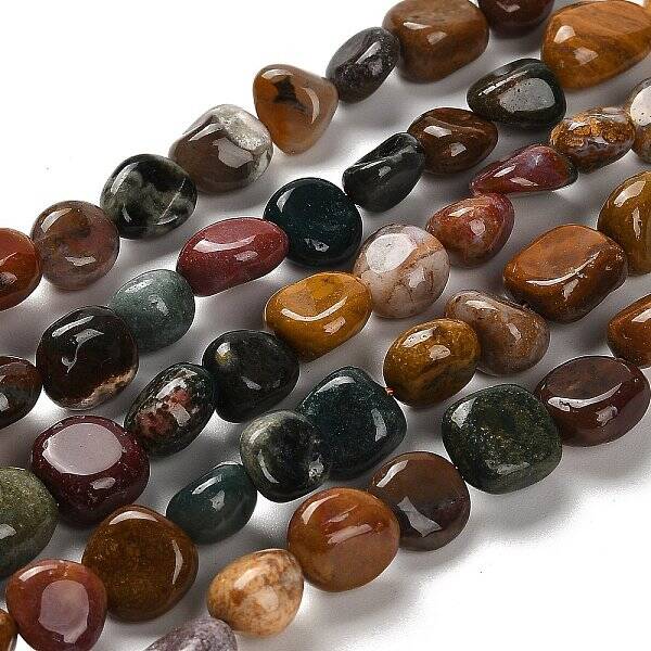 Natural Ocean Jasper Beads Strands