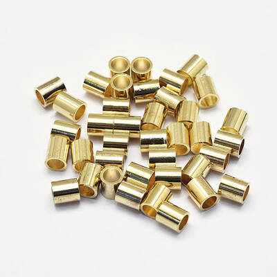 Long-Lasting Plated Brass Beads