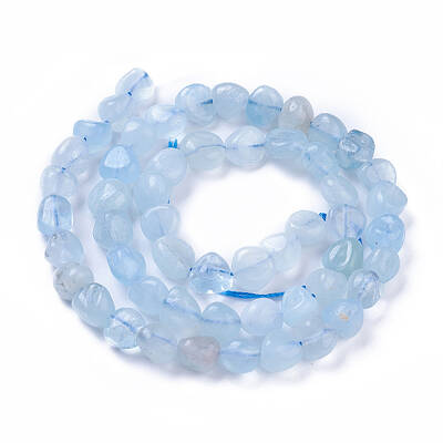Natural Aquamarine Beads Strands
