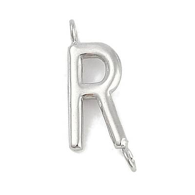 304 Stainless Steel Letter Connector Charms