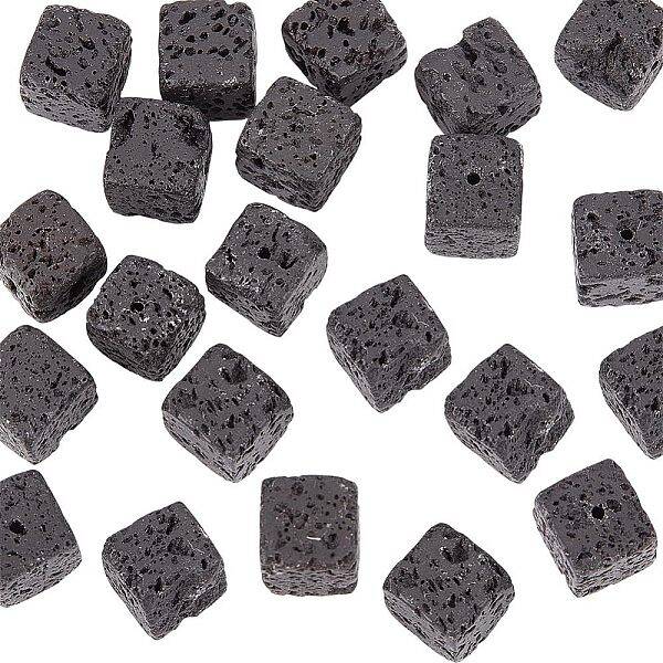 Natural Lava Rock Beads Starnds