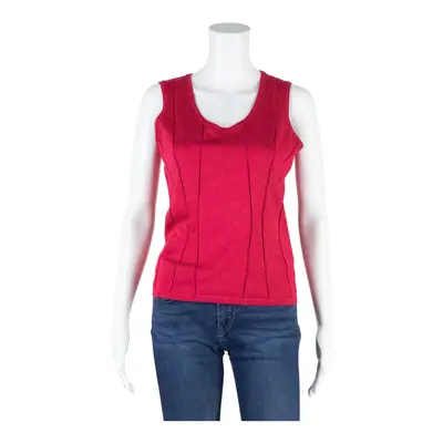 ESCADA Vest Pink Sleeveless Womens M