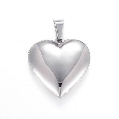 Tarnish Resistant 316 Stainless Steel Locket Pendants