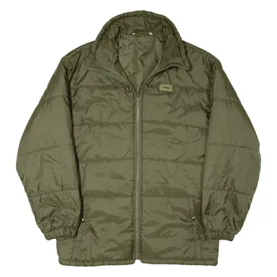 BRUGI Puffer Jacket Green Mens M