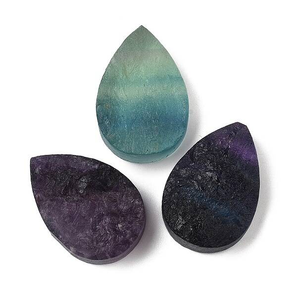 Natural Fluorite Cabochons