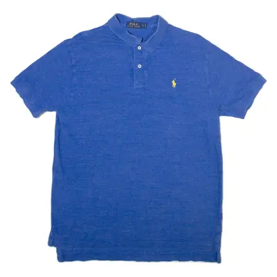 POLO RALPH LAUREN Mens Polo Shirt Blue L