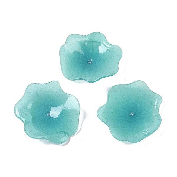 Lotus Leaf Bead Caps