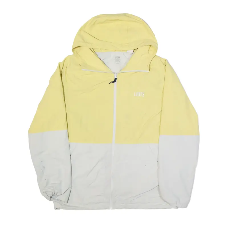 LEVI'S Windbreaker Jacket Yellow Womens S