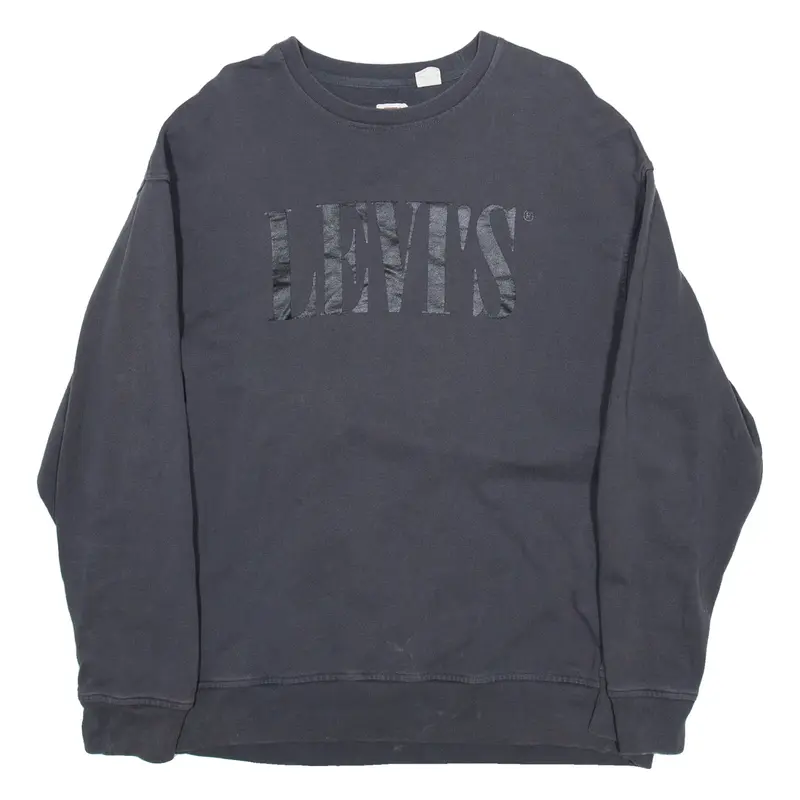 LEVI'S Womens Sweatshirt Grey M