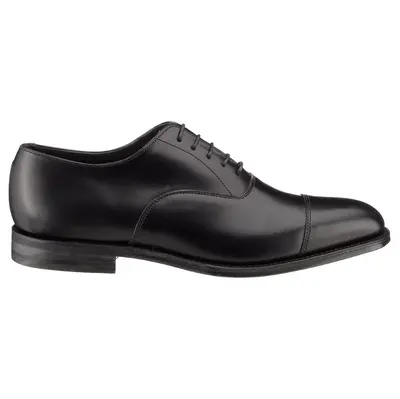 Loake Aldwych Leather Men's Lace Up Shoes - Black - Size:US 9 Men