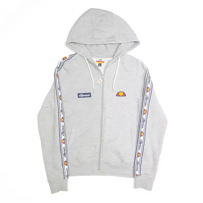 ELLESSE Grey Pullover Hoodie Womens S