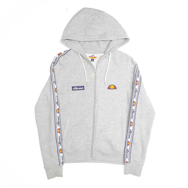 ELLESSE Grey Pullover Hoodie Womens S