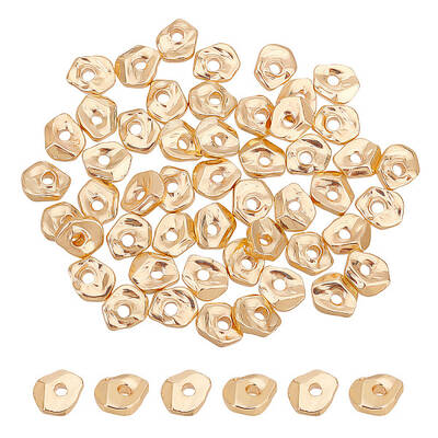 50Pcs Brass  Beads