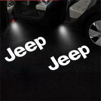 2pcs JEEP Sensor Door Light Projector LED Light This product card also has 34 different brand car model light projectors to c...