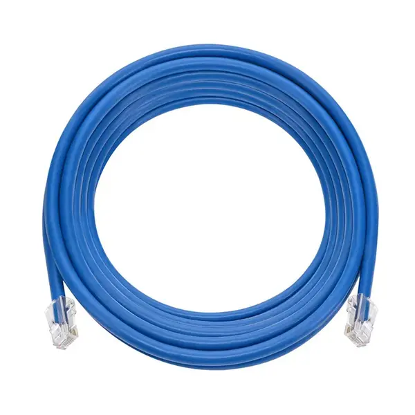 45405 Monoprice 20ft Cat6A RJ45 26AWG Pure Bare Copper Patch Cable Non-booted Ethernet Cable Blue