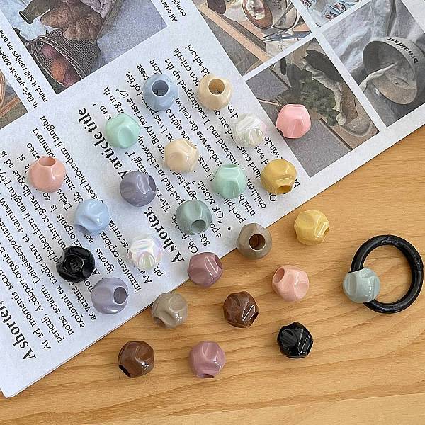 Opaque Acrylic Beads